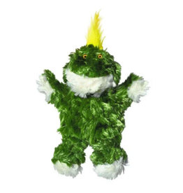 KONG KONG Dr Noyz Plush Frog Squeaker Dog Toy