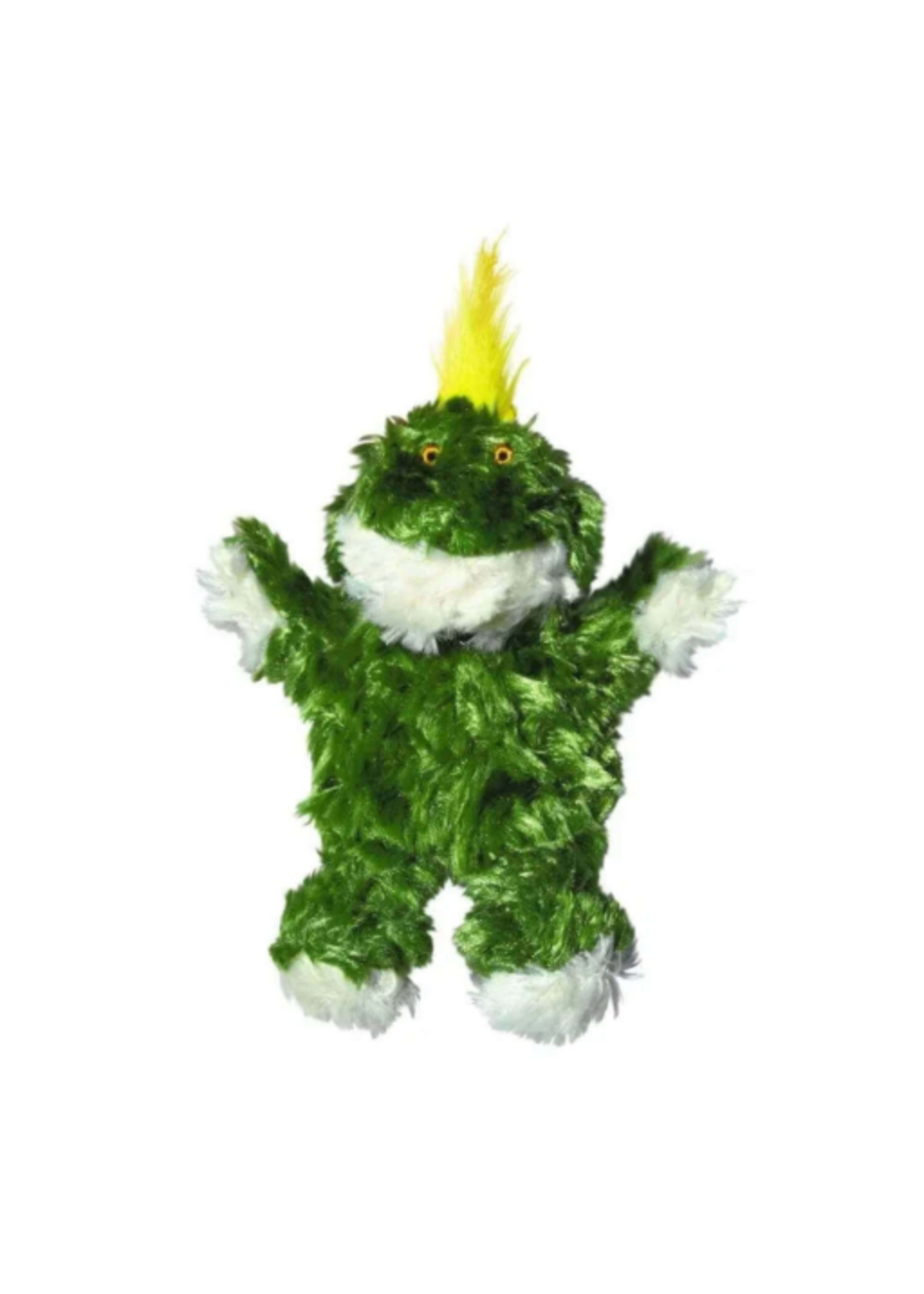 KONG KONG Dr Noyz Plush Frog Squeaker Dog Toy