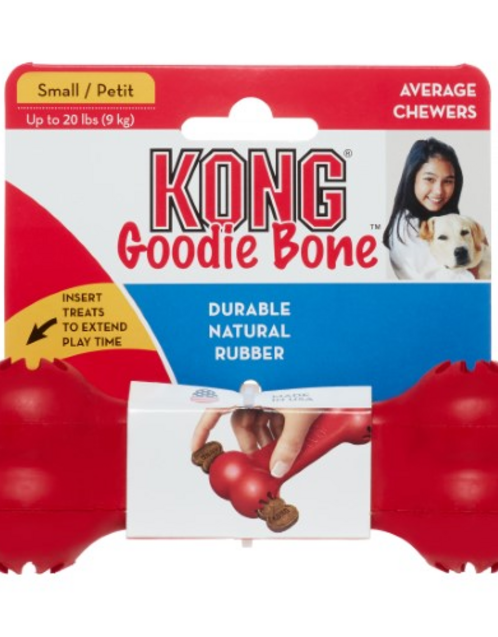 KONG KONG Goodie Bone Dog Toy - Small