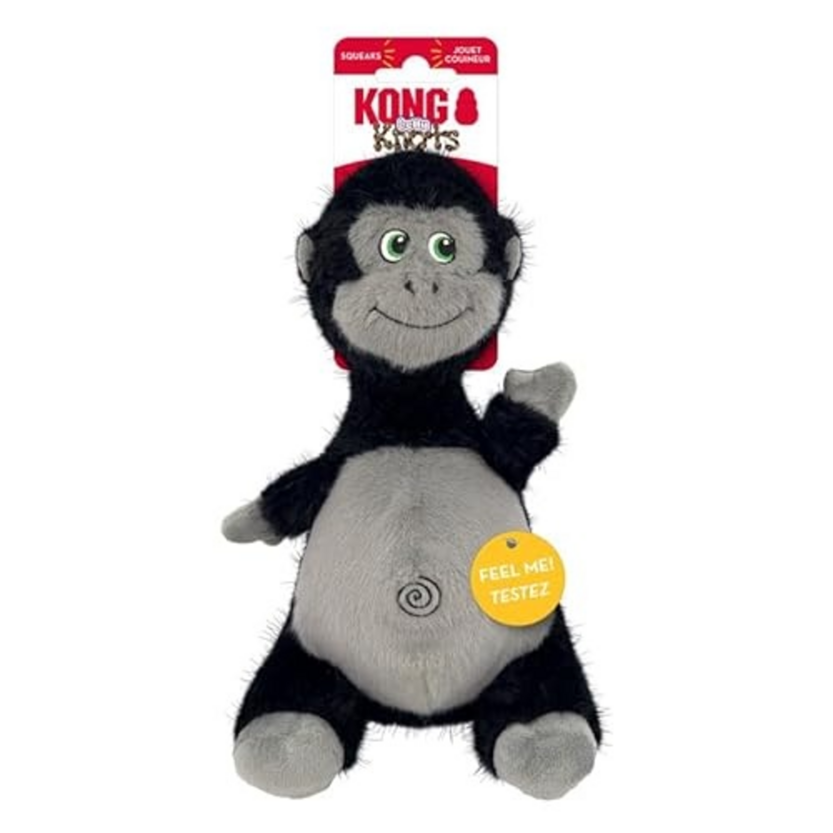 KONG KONG Knots Belly Gorilla Dog Toy