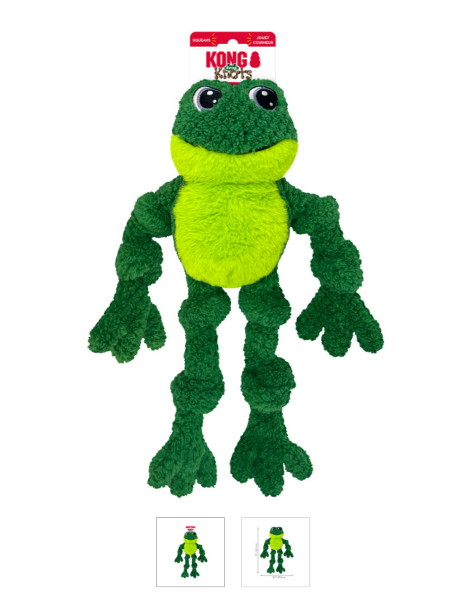 KONG KONG Knots Frog - Large/XLarge