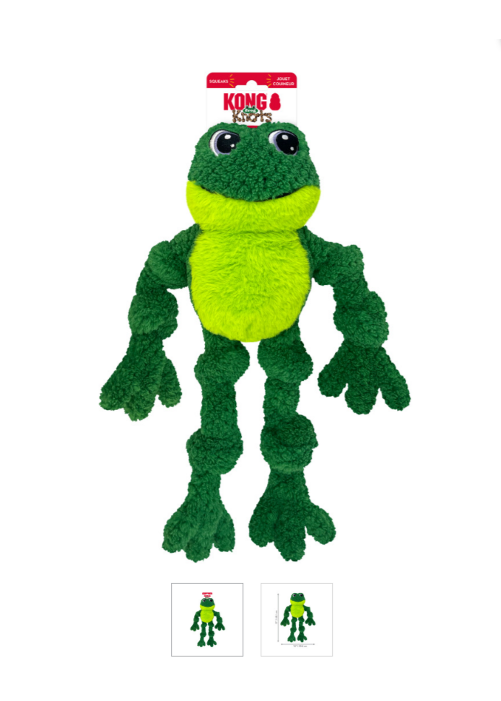 KONG KONG Knots Frog - Large/XLarge