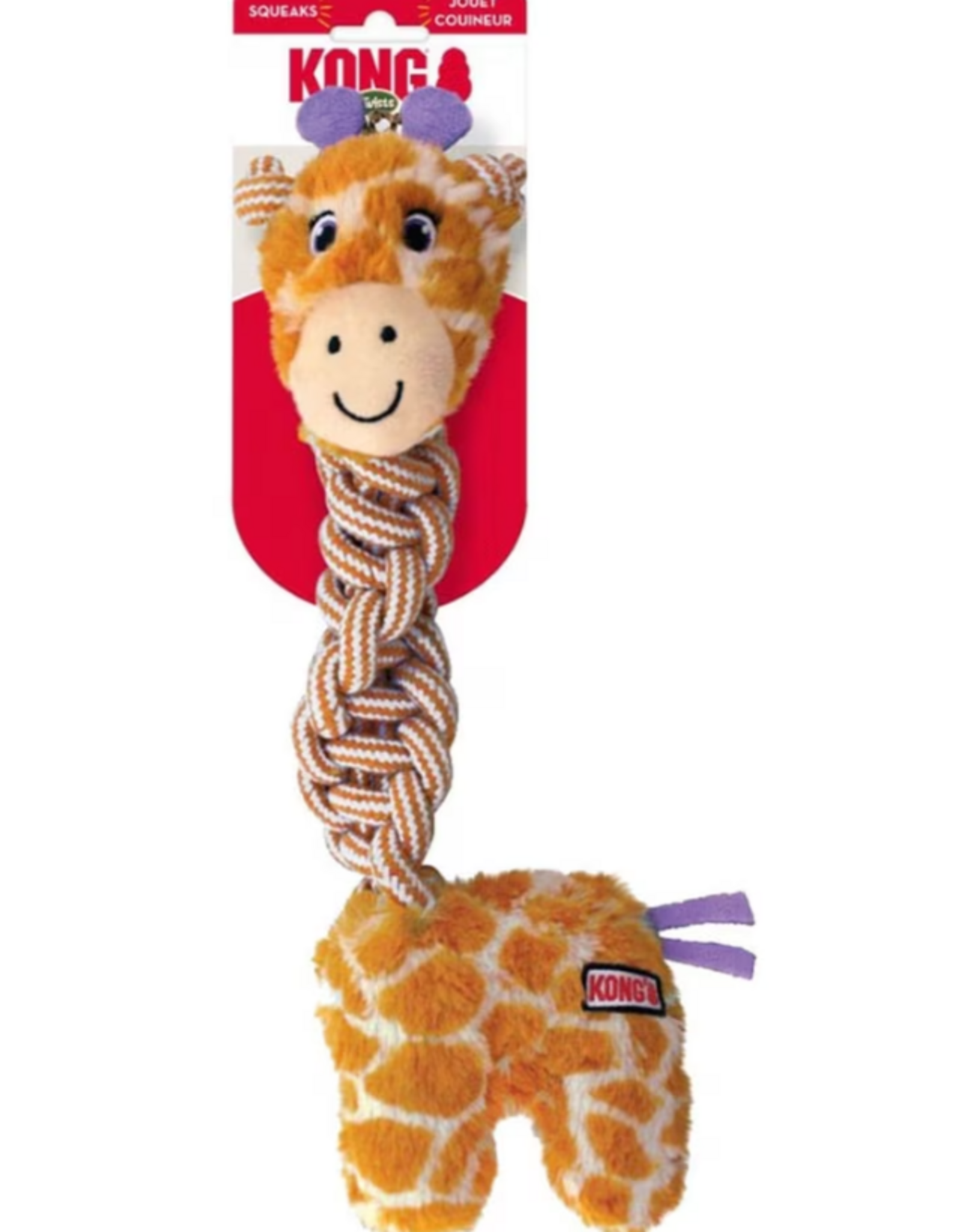 KONG KONG Knots Twists Dog Toy, Assorted Color - Medium/Large