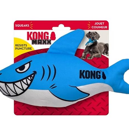 KONG KONG Maxx Ballistic 2 Layered Assorted Tough Dog Toy (Shark, Medium)