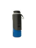 KONG KONG H2O K9 UNIT Insulated Stainless Steel Dog Water Bottle & Travel Bowl, 25-oz, Blue