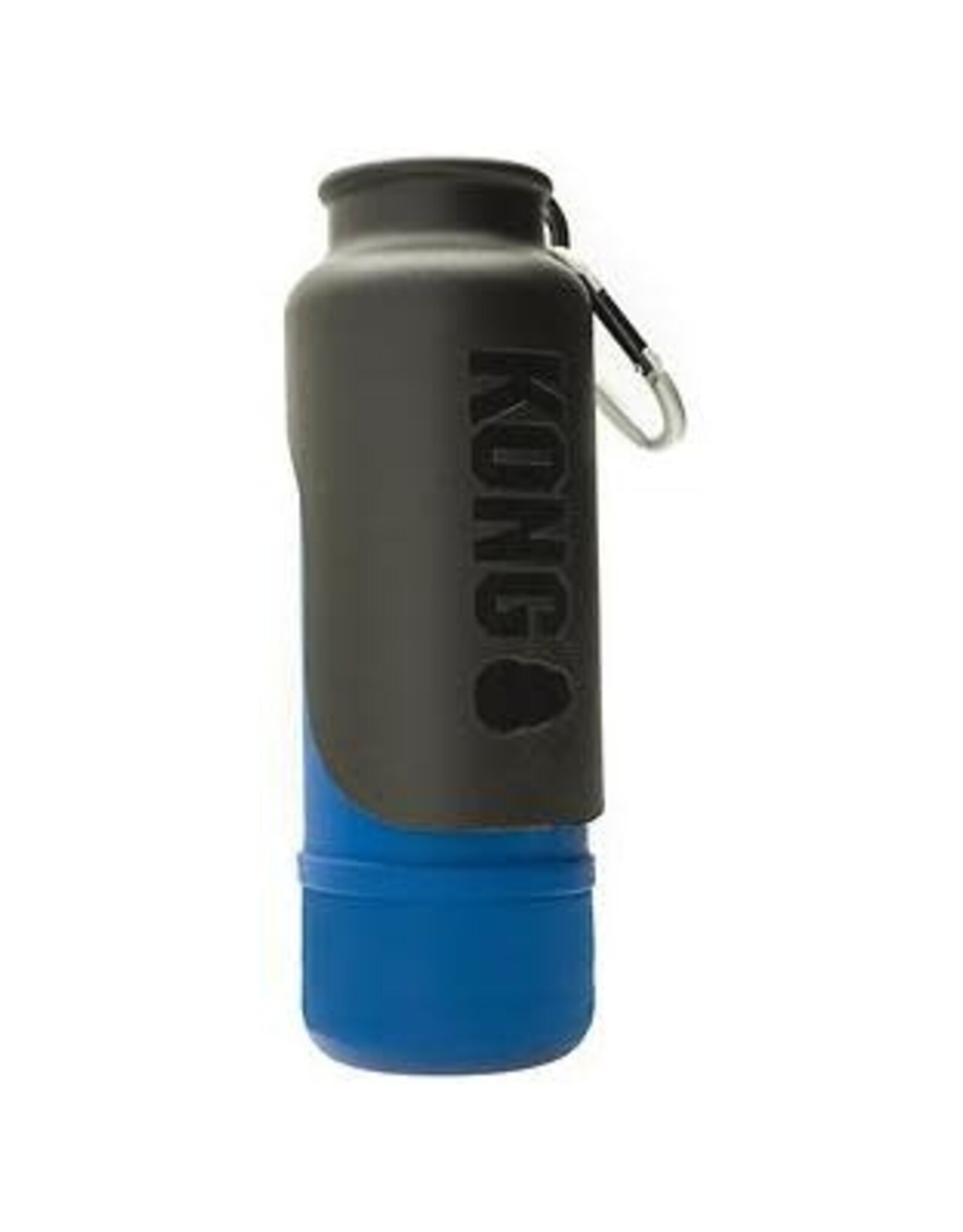 KONG KONG H2O K9 UNIT Insulated Stainless Steel Dog Water Bottle & Travel Bowl, 25-oz, Blue