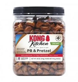 KONG KONG Kitchen Creamy Peanut Butter and Pretzel Dog Treat - 18oz