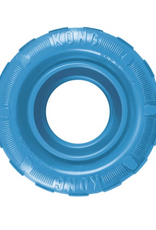 KONG KONG Puppy Tires Dog Toy - Pink/Blue, Medium/Large
