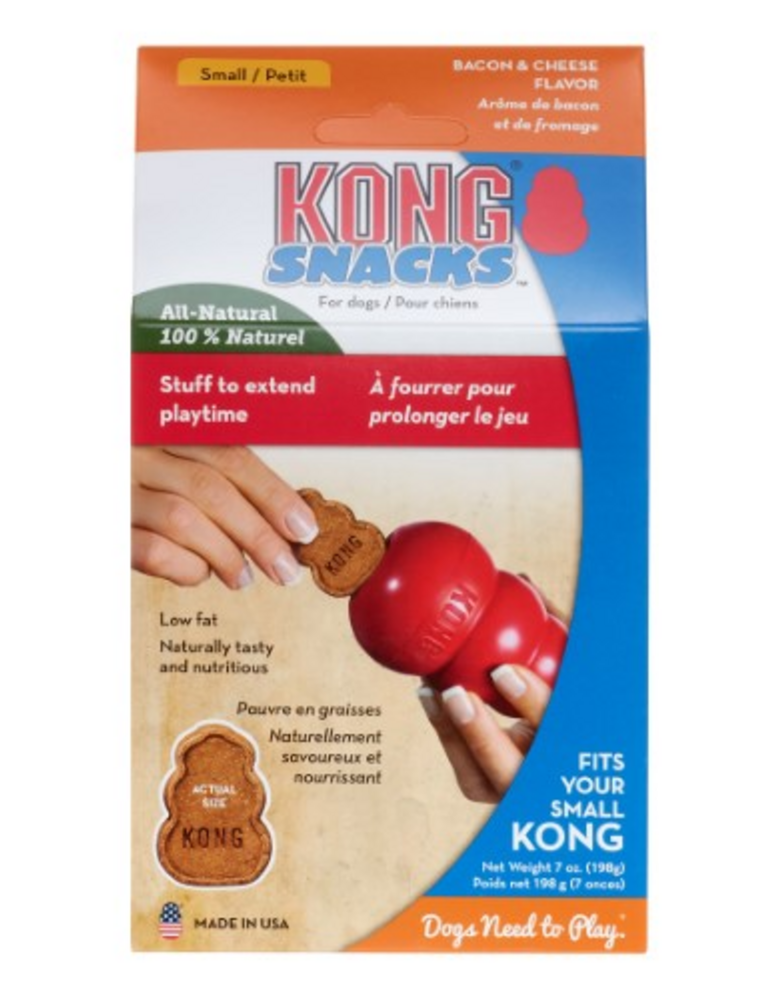 KONG KONG BACON & CHEESE SNACKS SM 8.5OZ