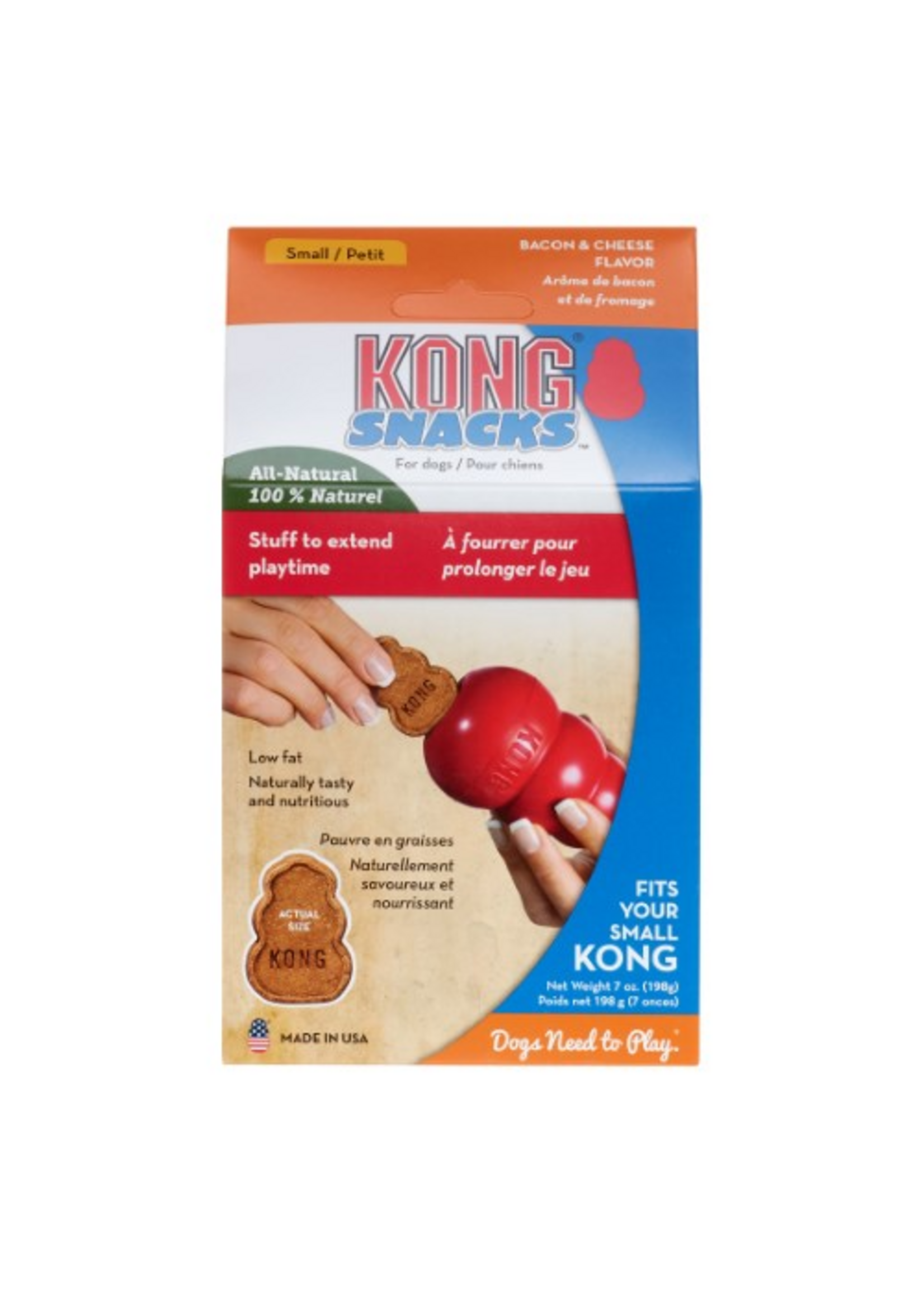 KONG KONG BACON & CHEESE SNACKS SM 8.5OZ