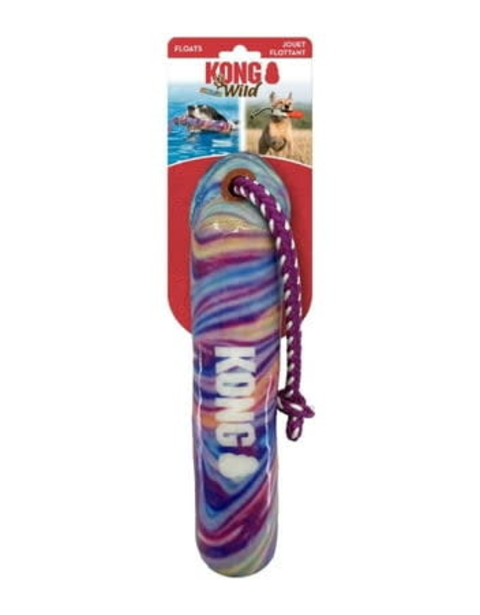 KONG KONG Wild Shieldz Training Dummy Swirl - Small/Medium