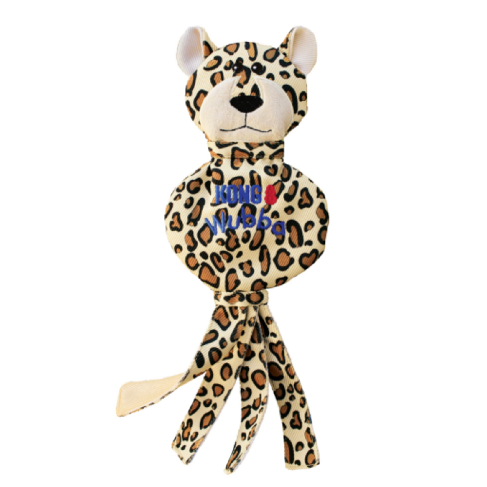 KONG KONG Wubba No Stuff Cheetah Dog Toy - Large