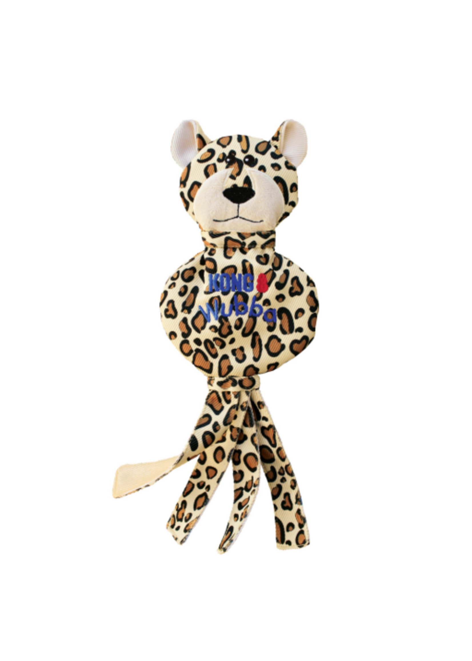 KONG KONG Wubba No Stuff Cheetah Dog Toy - Large
