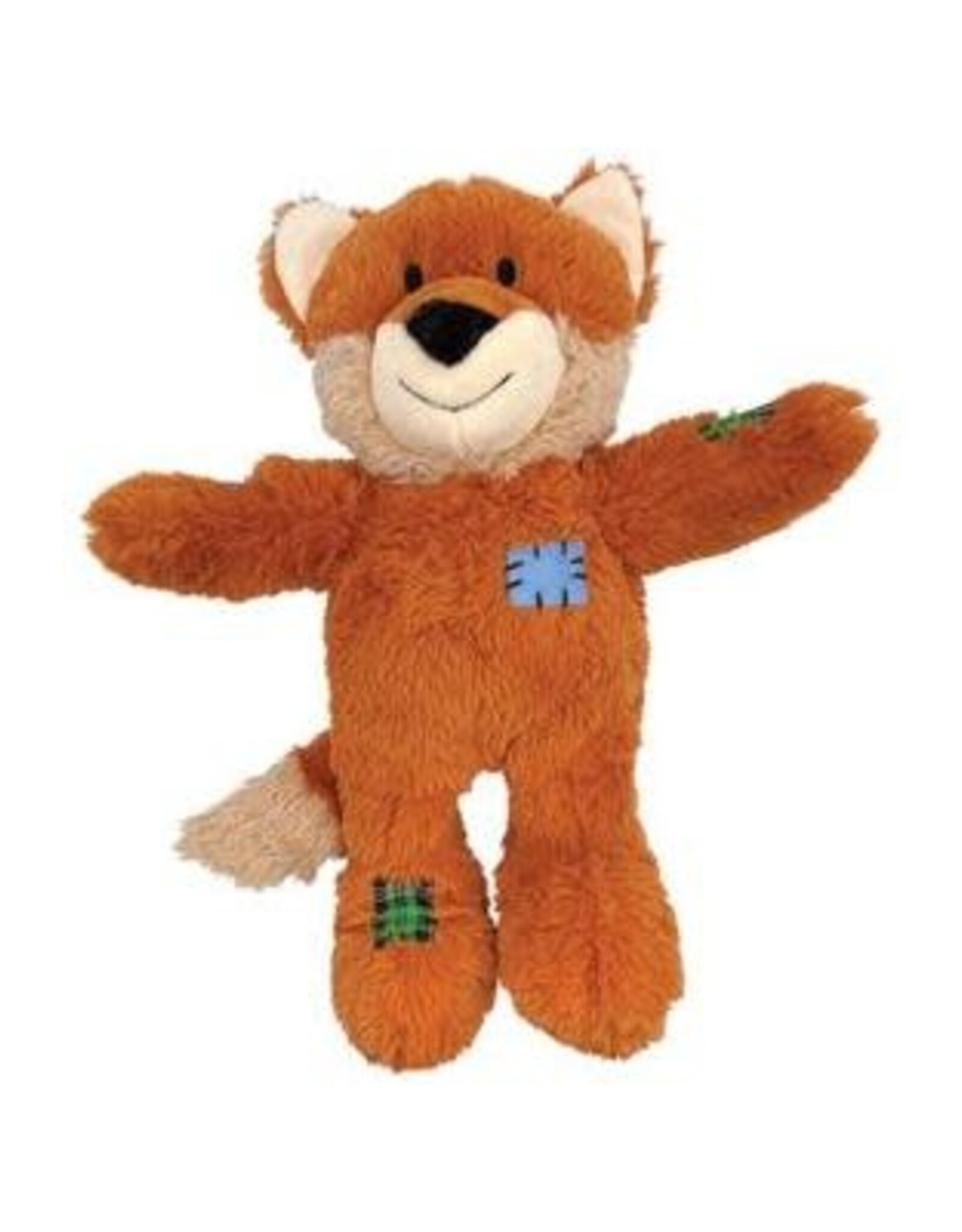 KONG KONG Wild Knots Fox Dog Toy, Orange - Medium & Large