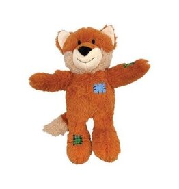 KONG KONG Wild Knots Fox Dog Toy, Orange - Medium & Large