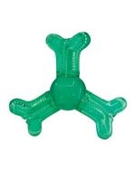 KONG KONG Squeezz Dental Roller Bone Dog Toy - Small, Green