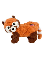 KONG KONG Scampers Red Panda Dog Toy - Medium