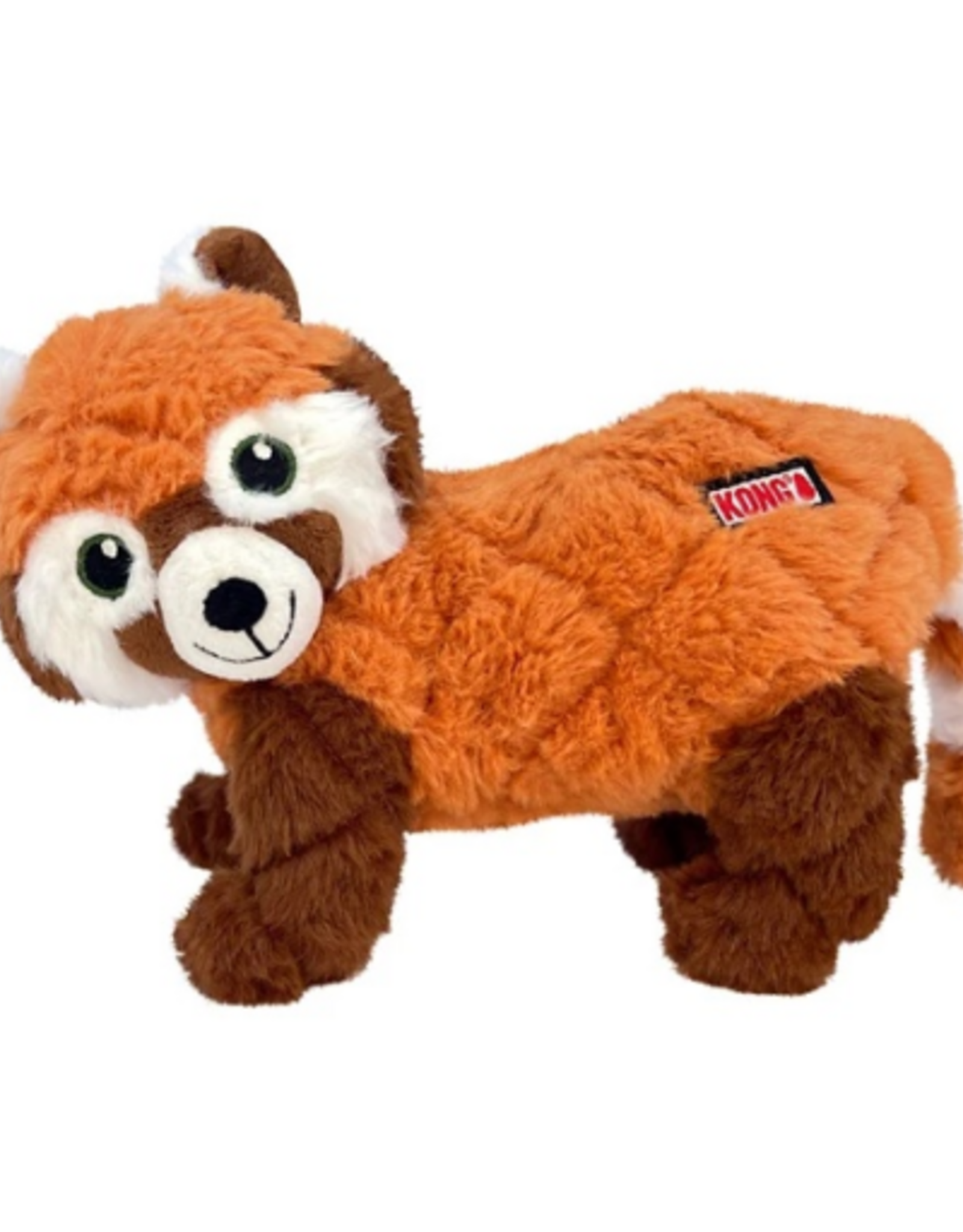 KONG KONG Scampers Red Panda Dog Toy - Medium
