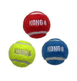 KONG KONG Sport Softies Balls 3-pk Assorted Medium