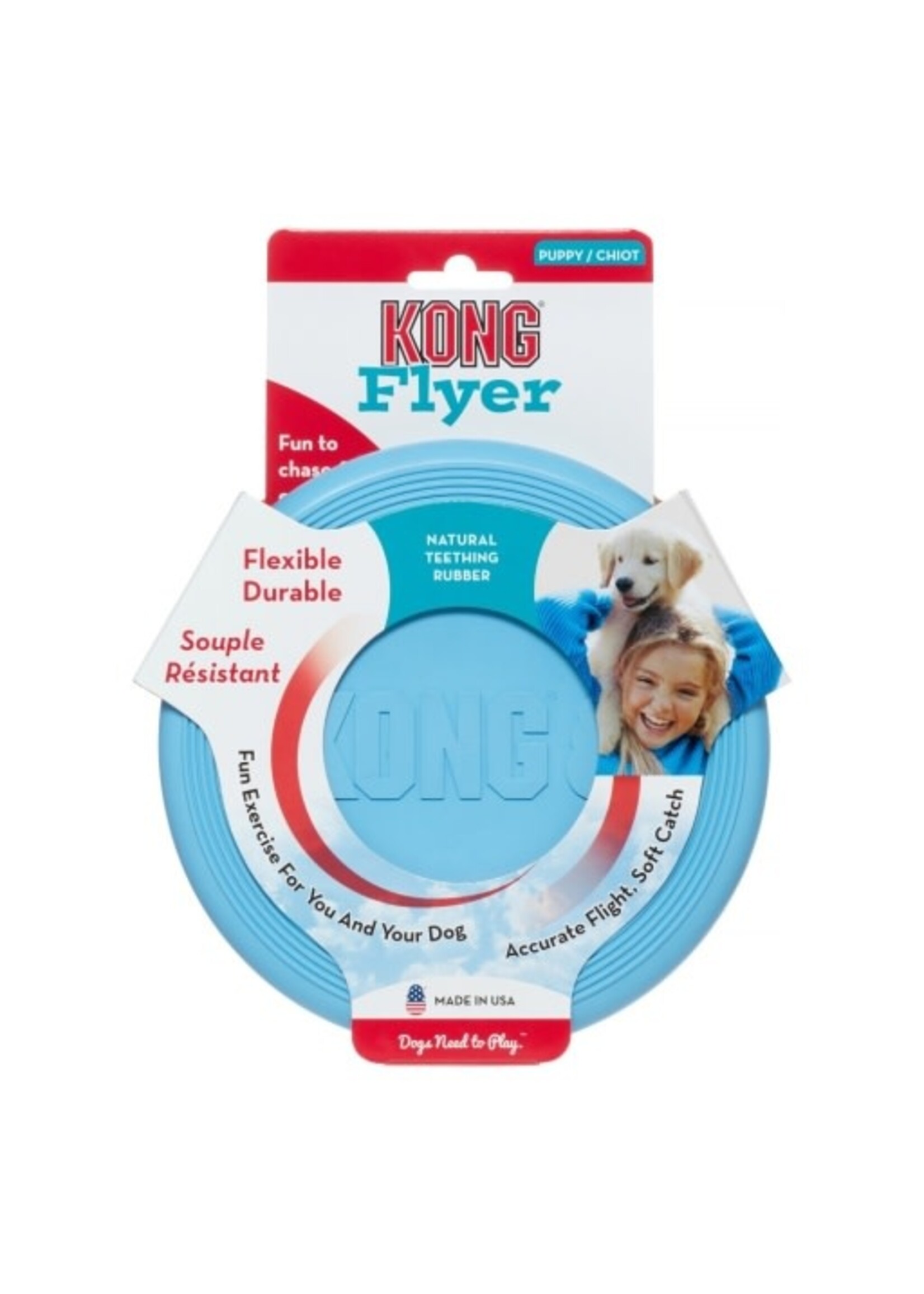 KONG KONG Flyer Dog Toy - Puppy