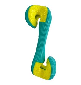 KONG KONG Rerun Whoosh Bone Dog Toy, Assorted Color - Medium & Large