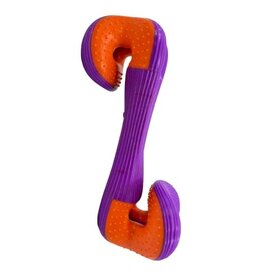 KONG KONG Rerun Whoosh Bone Dog Toy, Assorted Color - Small & Medium