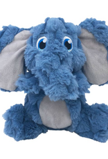KONG KONG Scrumplez Elephant Dog Toy - Medium, Blue