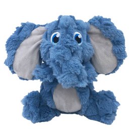 KONG KONG Scrumplez Elephant Dog Toy - Medium, Blue