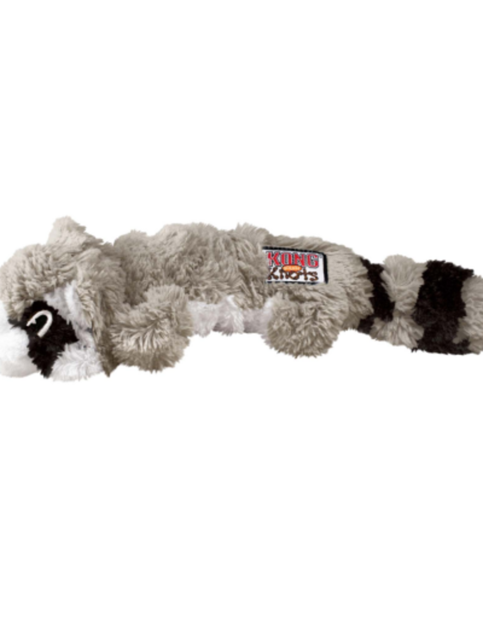 KONG KONG Scrunch Knots Raccoon Dog Toy - Medium/Large