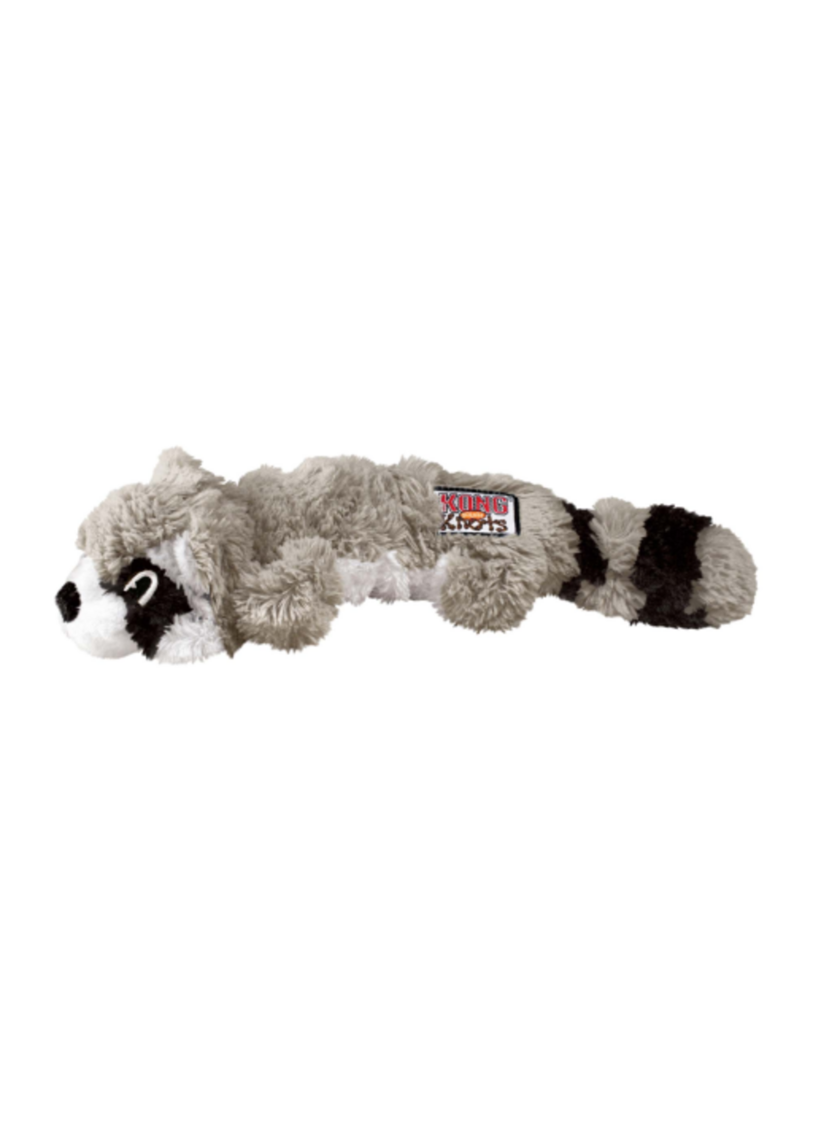 KONG KONG Scrunch Knots Raccoon Dog Toy - Medium/Large