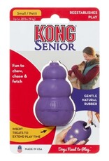 KONG KONG Senior Dog Toy Gentle Natural Rubber - Small