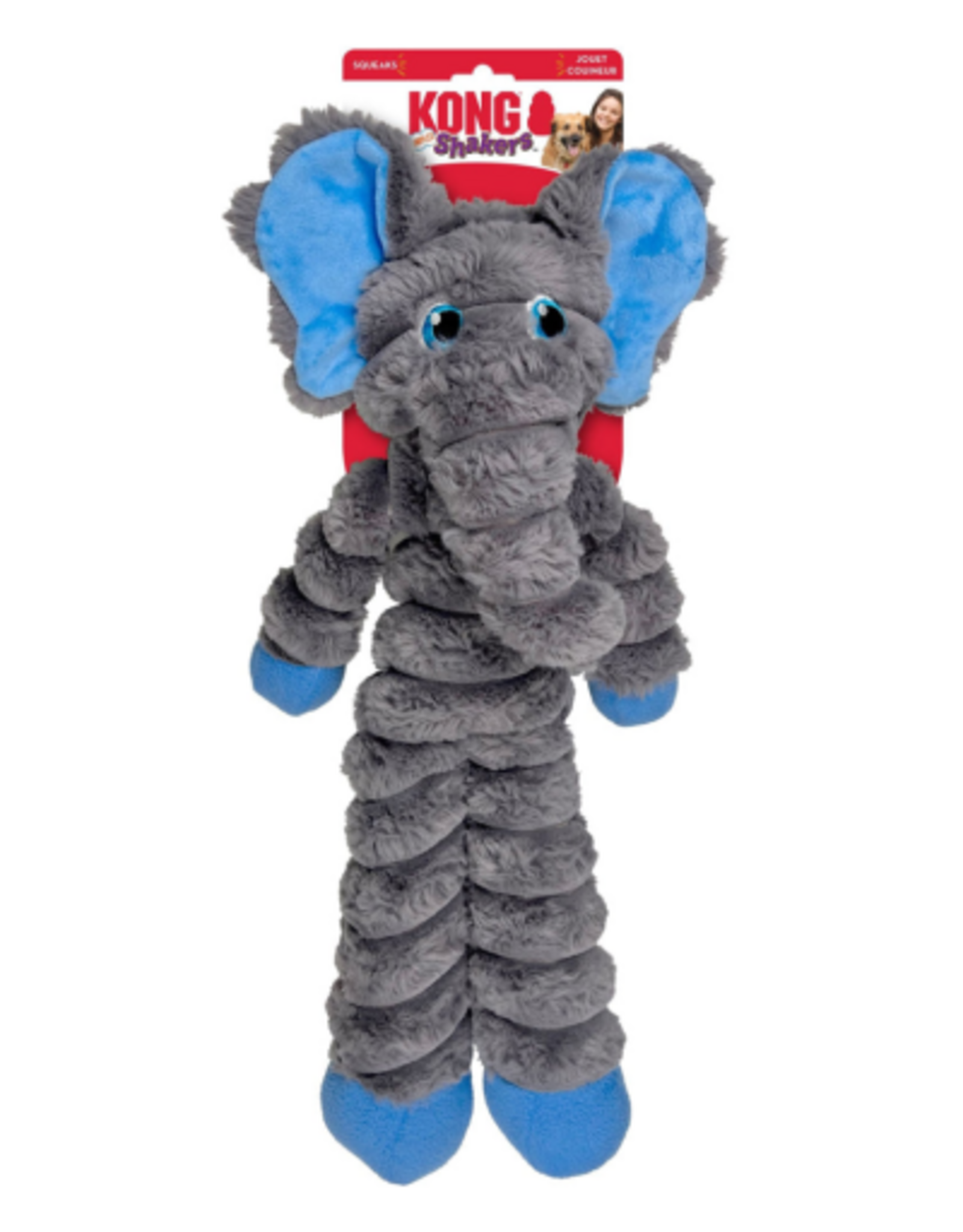 KONG KONG Shakers Crumples Elephant Dog Toy - Extra Large
