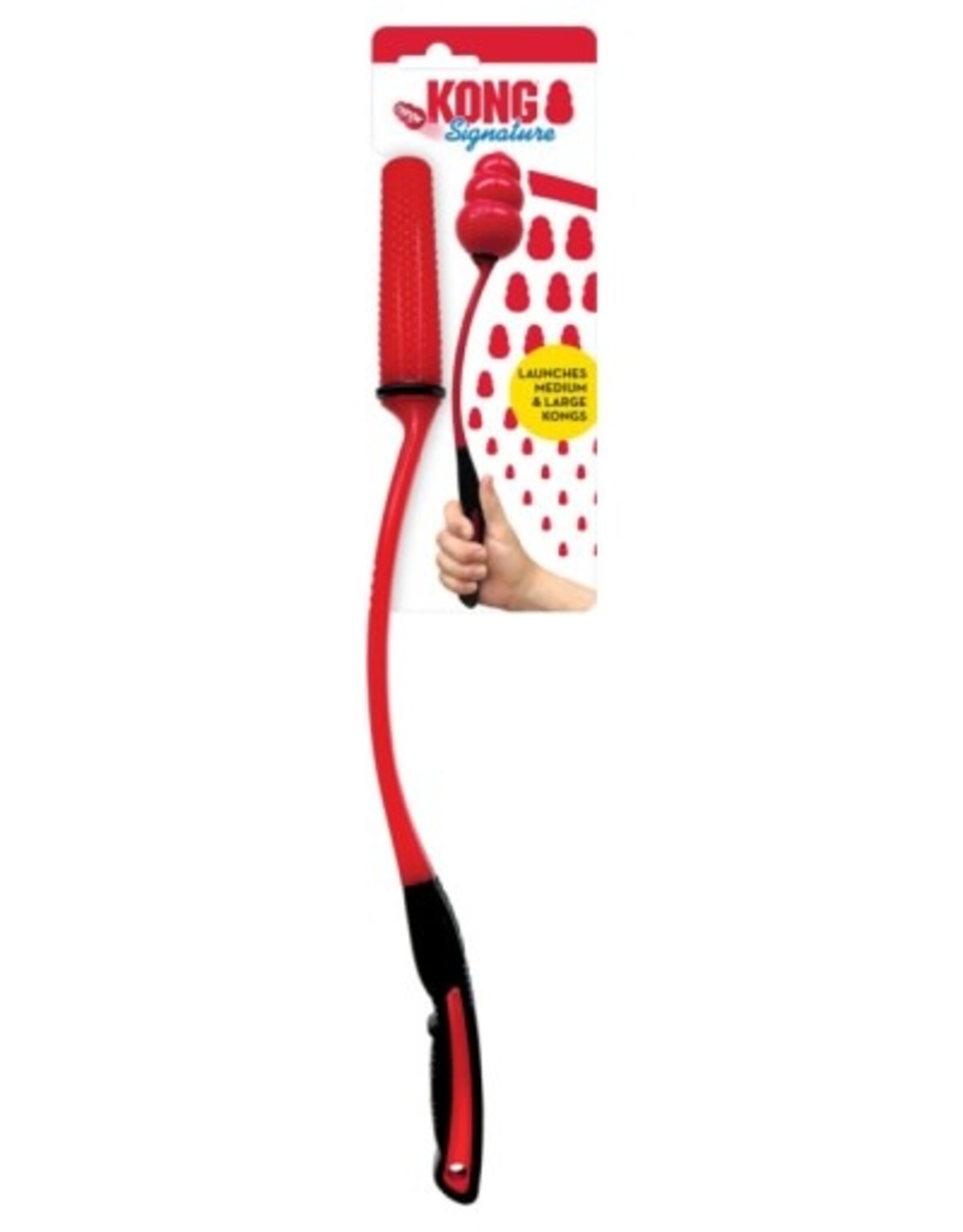 KONG KONG Signature Ball Thrower Dog Toy - Medium/Large