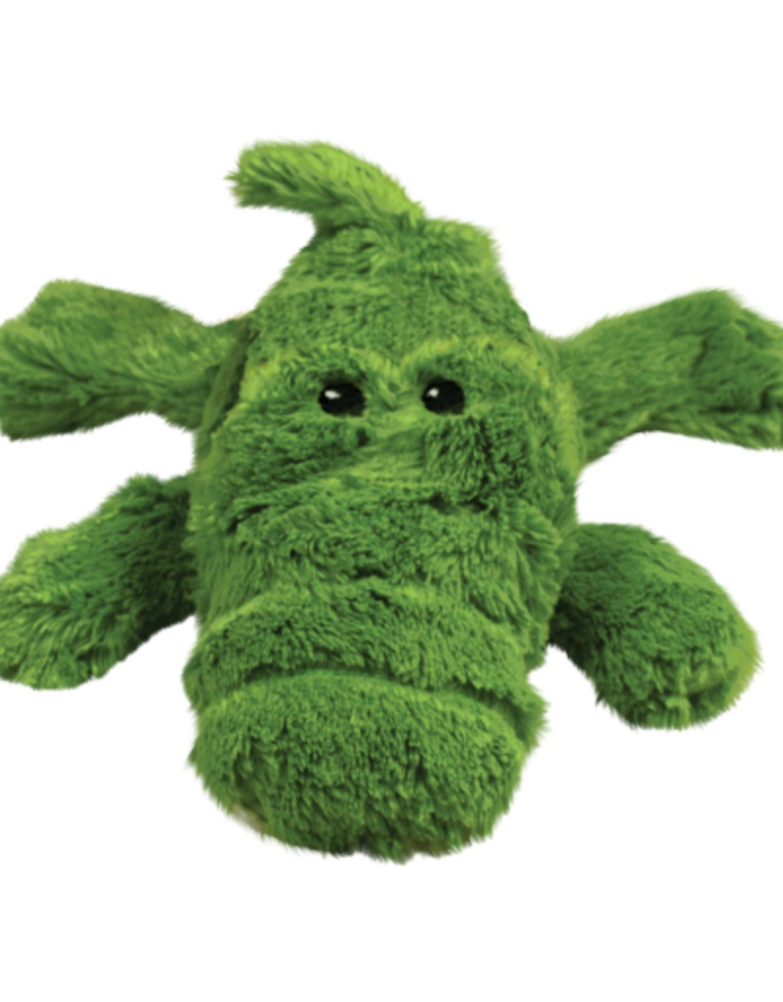KONG KONG Plush Cozi Ali Alligator Dog Toy  - Small, Green