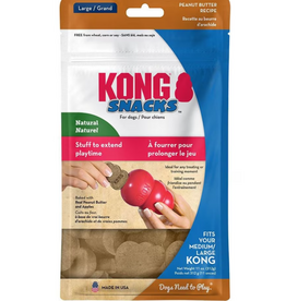 KONG KONG Snacks Peanut Butter Dog Treats - Large 12 oz