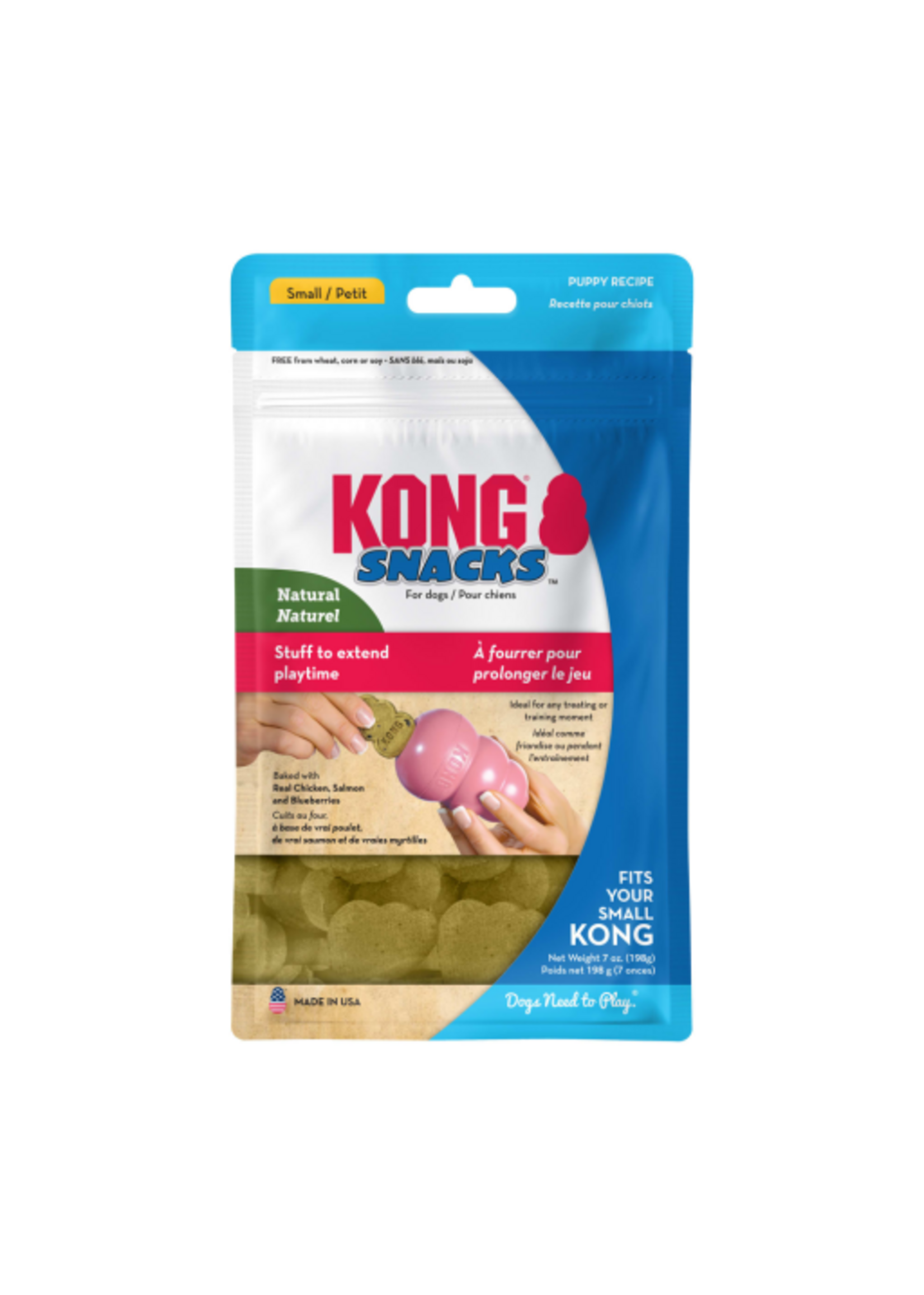 KONG KONG Snacks Chicken Puppy Dog Treats - 7oz
