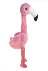 KONG KONG Shakers Honkers Flamingo - Pink, Large