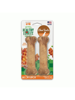 Nylabone Nylabone Healthy Edibles Longer Lasting Bacon Treats Wolf 2 count