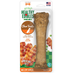 Nylabone Nylabone Healthy Edibles Natural Bacon Flavored Dog Treats - X-Large