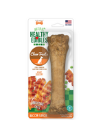 Nylabone Nylabone Healthy Edibles Natural Bacon Flavored Dog Treats - X-Large