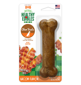 Nylabone Nylabone Healthy Edibles Bacon Dog Bone Toy - Medium