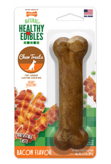 Nylabone Nylabone Healthy Edibles Bacon Dog Bone Toy - Medium