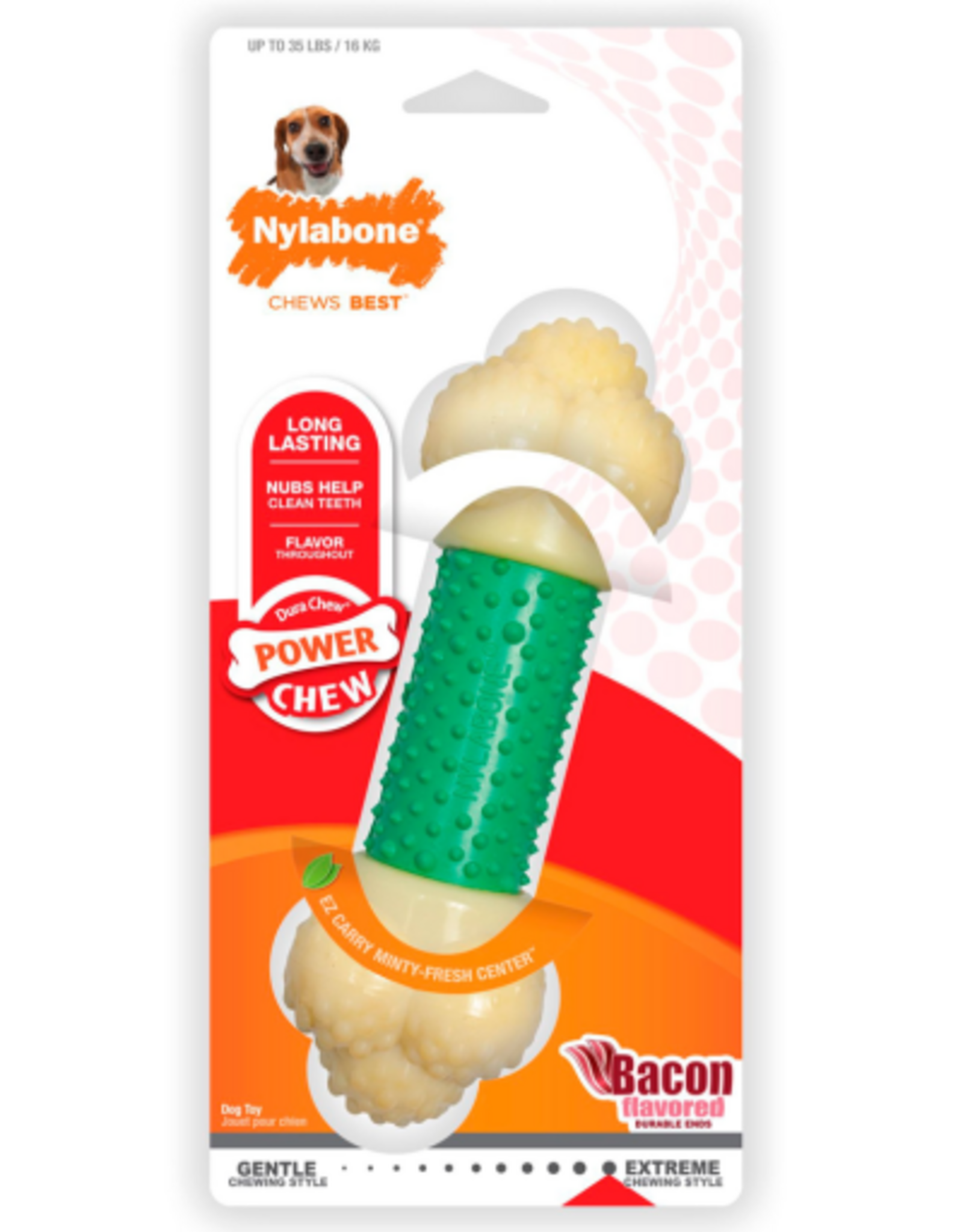 Nylabone NYLABONE DOUBLE ACTION CHEW- SOUPER/XL
