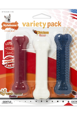 Nylabone Nylabone Dog Toy Bone Variety 3 Pack - Small