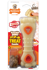 Nylabone Nylabone Power Chew Knuckle Bone & Pop-In Treat Toy Chicken - Large