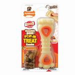 Nylabone Nylabone Power Chew Knuckle Bone & Pop-In Treat Toy Chicken - Medium