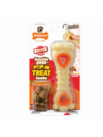 Nylabone Nylabone Power Chew Knuckle Bone & Pop-In Treat Toy Chicken - Medium