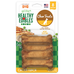 Nylabone Nylabone Healthy Edibles All-Natural Chicken Flavor Dog Chew Treats 8 Count - X-Small