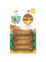 Nylabone Nylabone Healthy Edibles All-Natural Chicken Flavor Dog Chew Treats 8 Count - X-Small
