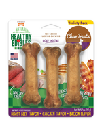 Nylabone Nylabone Healthy Edibles All-Natural Chew Treats Variety 3 Pack - Small